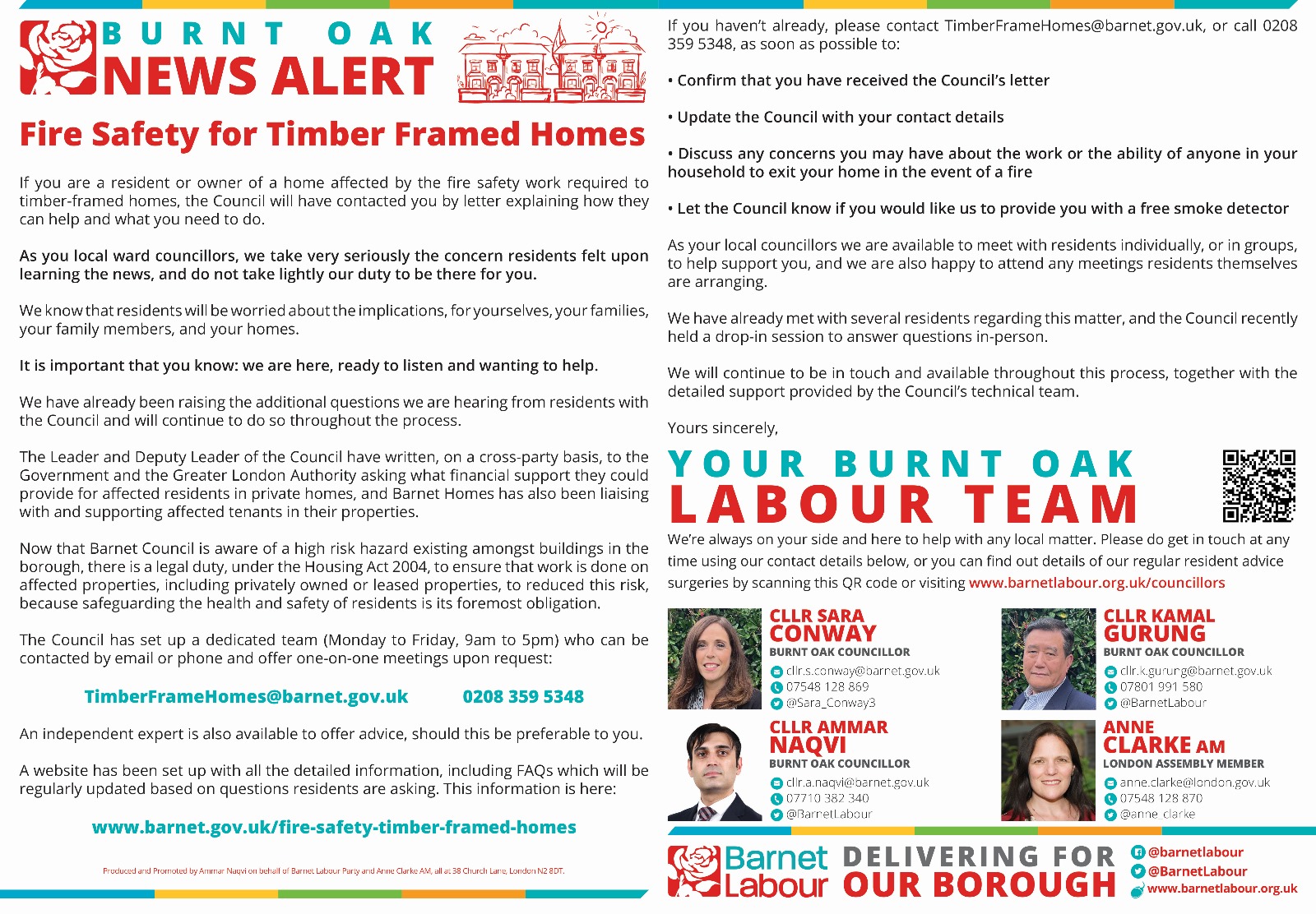 Fire safety information